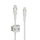 BELKIN Kabel BoostCharge USB-C/Lightning Silikonowy w oplocie 3m biały CAA011bt3MWH - 733152 - zdjęcie 2